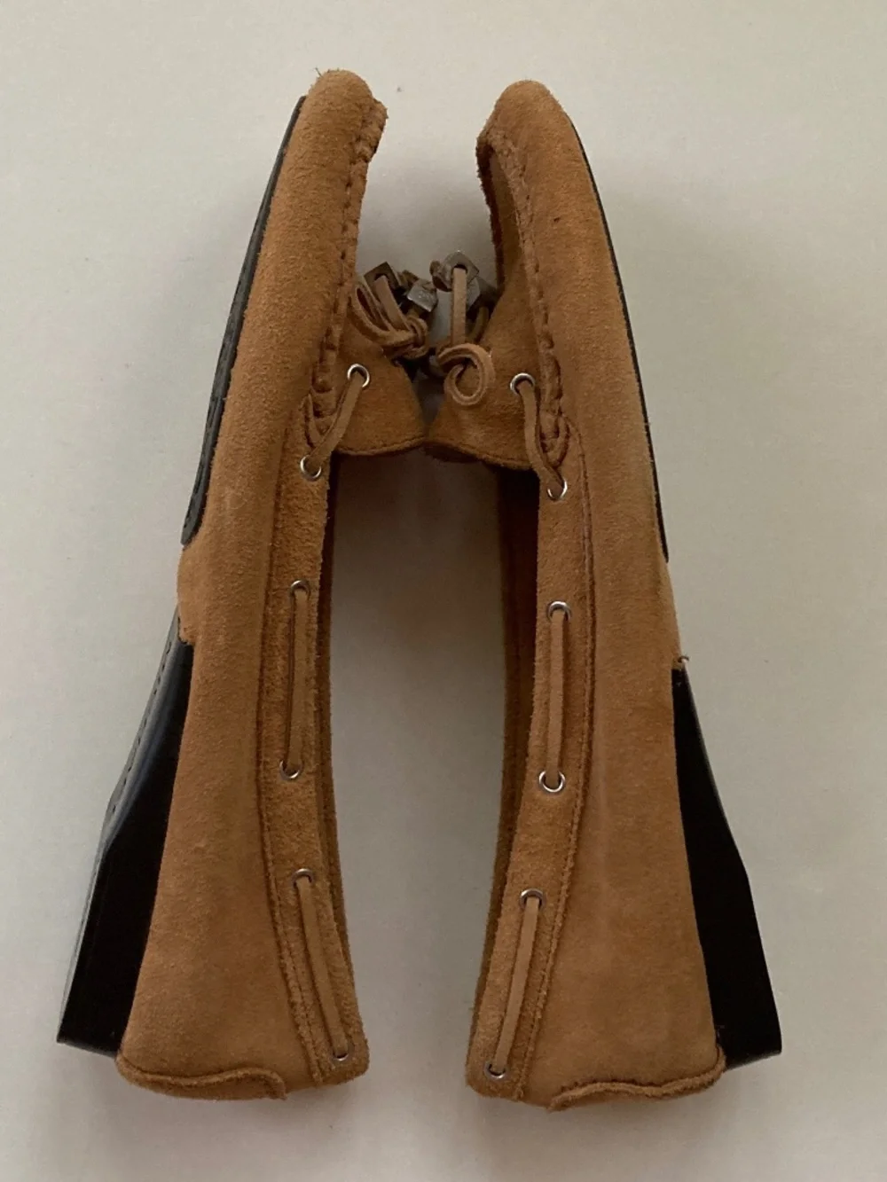 Michael Kors Camel Suede Loafer/Bow Detail/AD12B/Size 8M/EUC/WORN ONCE!